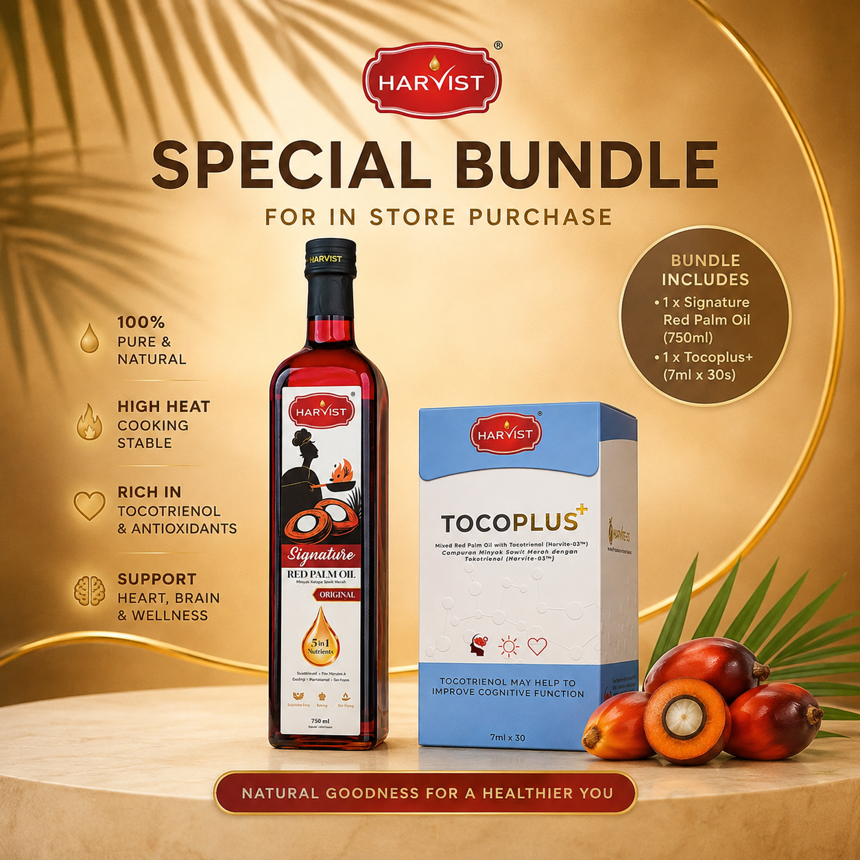 Signature Red Palm Oil & Tocoplus Bundle