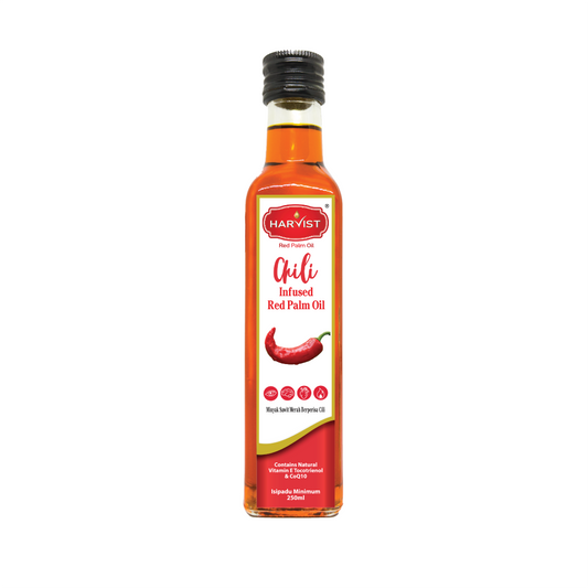 Harvist Infused Chili Red Palm Oil 250ml