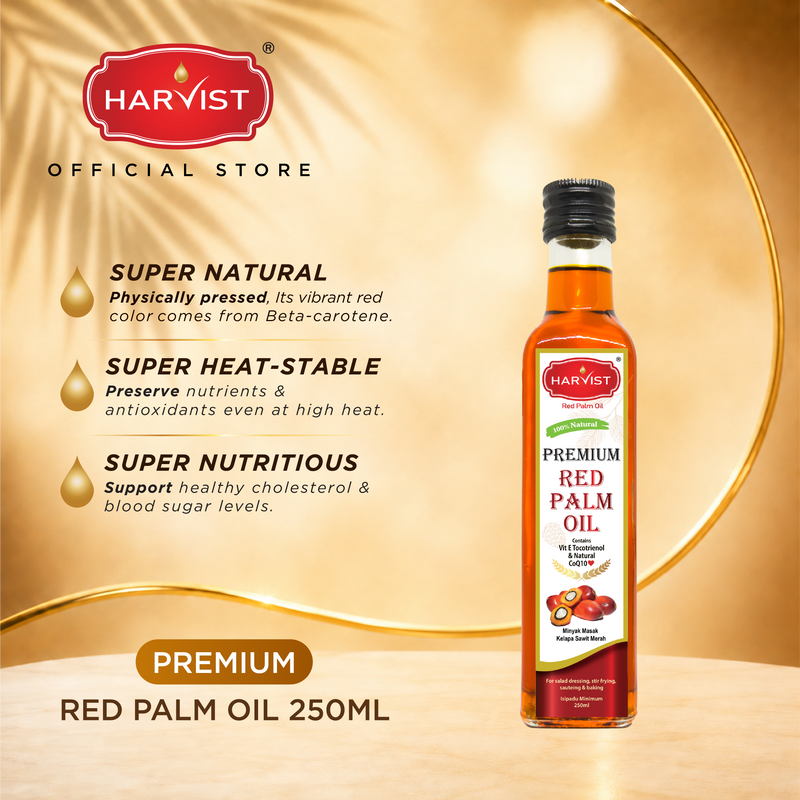 Harvist Premium Red Palm Oil 250ml