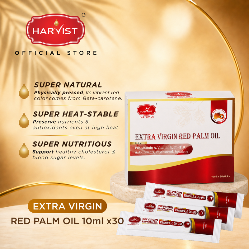Harvist Extra Virgin Red Palm Oil 30x10ml