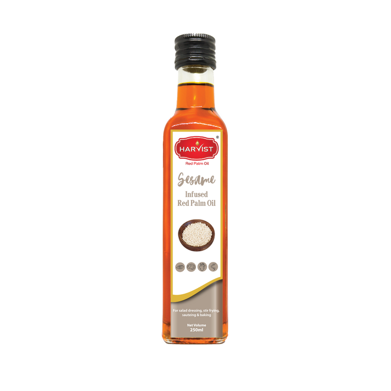 Harvist Infused Sesame Red Palm Oil 250ml