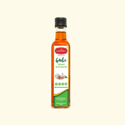 Harvist Infused Garlic Red Palm Oil 250ml